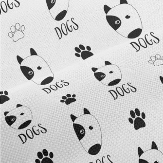 Graffiti Dalmatian Performance Linen