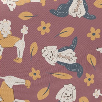 Shih Tzu Vs. Poodle Twill