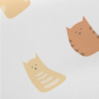 Colorful Cat Decoration Twill