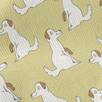 Cartoon Dog Doodle Standard Corduroy