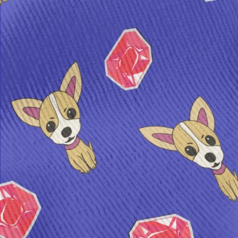 Gem And Chihuahua Standard Corduroy
