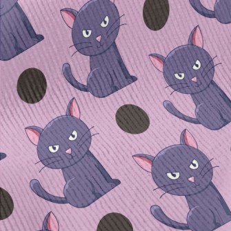 Halloween Black Cat Standard Corduroy