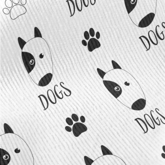 Graffiti Dalmatian Standard Corduroy