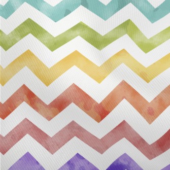 Rainbow Wave Pattern Dobby