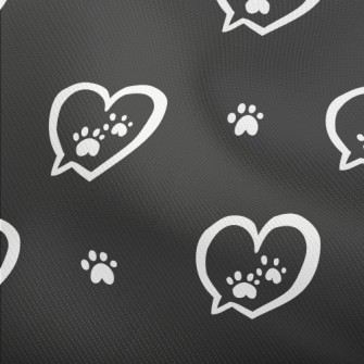 Love Bubble And Dog Paw Dobby
