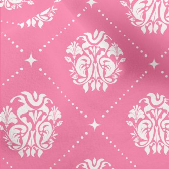 Retro Baroque Pattern Micro Fleece