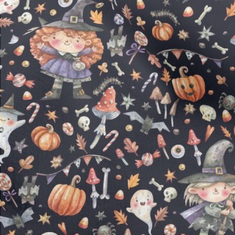 Witch And Potion Materials Micro Fleece