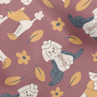 Shih Tzu Vs. Poodle Micro Fleece