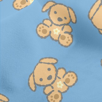 Cute Teddy Dog Micro Fleece