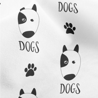 Graffiti Dalmatian Micro Fleece