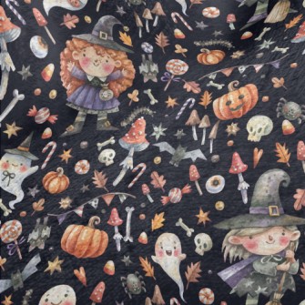 Witch And Potion Materials Minky