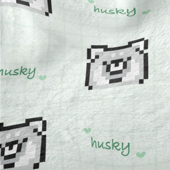 Pixel Husky Minky