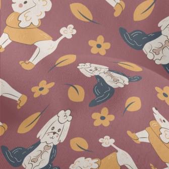 Shih Tzu Vs. Poodle Lightweight Performance Linen