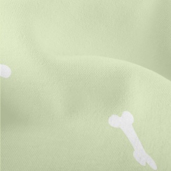 Dog Bones And Dog Paw Prints Lightweight Performance Linen