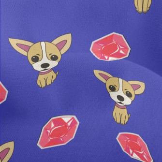Gem And Chihuahua Lightweight Performance Linen