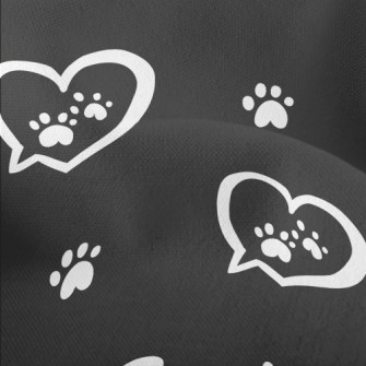 Love Bubble And Dog Paw Lightweight Performance Linen
