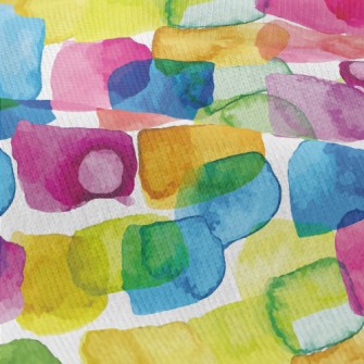 Colorful Watercolor Spots Modern Jersey