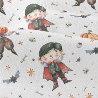 Vampire And Pumpkin Man Modern Jersey