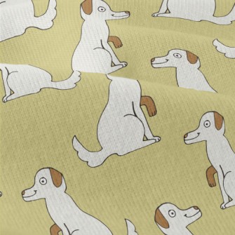 Cartoon Dog Doodle Modern Jersey