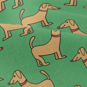 Fun Cartoon Dachshund Modern Jersey