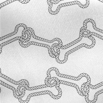 Knotted Dog Bone Jersey Backed Fleece