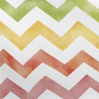 Rainbow Wave Pattern Pongee