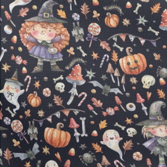 Witch And Potion Materials Pongee