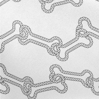 Knotted Dog Bone Pongee
