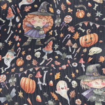 Witch And Potion Materials Stretch Jersey