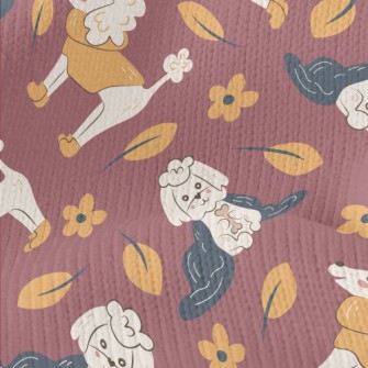 Shih Tzu Vs. Poodle Stretch Jersey