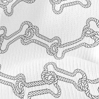 Knotted Dog Bone Stretch Jersey