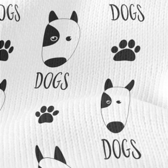 Graffiti Dalmatian Stretch Jersey