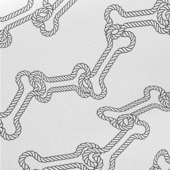Knotted Dog Bone Midweight Cotton Poplin