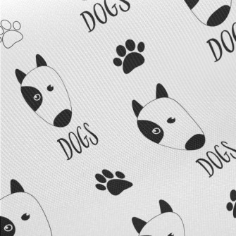 Graffiti Dalmatian Midweight Cotton Poplin