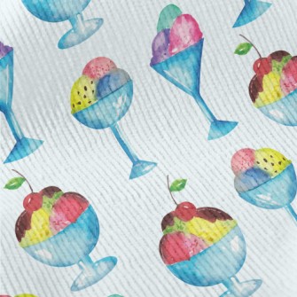 Hand Drawn Watercolor Ice Crea Standard Corduroy