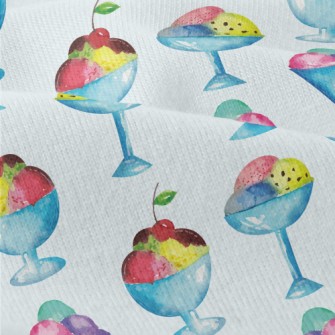 Hand Drawn Watercolor Ice Crea Modern Jersey