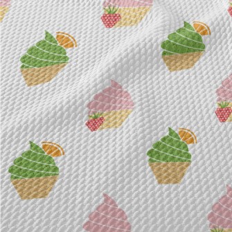 Strawberry And Matcha Ice Crea Birdseye Piqué