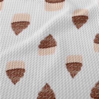 Colorful Powdered Sugar Chocol Birdseye Piqué