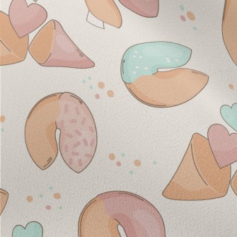 Pink And Blue Fortune Cookies Chiffon