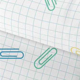 Colorful Messy Paper Clips Waterproof Oxford
