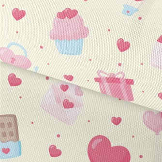 Pink Love Gift Envelope Cake Waterproof Oxford