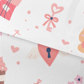 Cat Holding Love Heart Gift Ca Waterproof Oxford