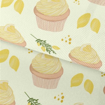 Lemon Flavored Cup Cake Waterproof Oxford