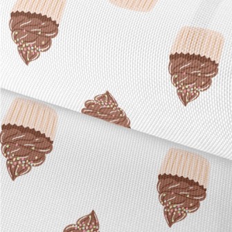 Colorful Powdered Sugar Chocol Waterproof Oxford