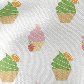 Strawberry And Matcha Ice Crea Waterproof Canvas