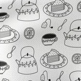 Relaxing Afternoon Tea Party Waterproof Canvas