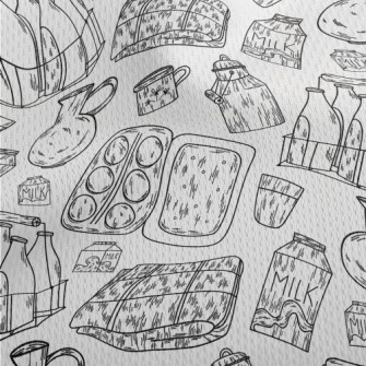 Milk Basket And Egg Packaging Athletic Mesh Flat Back