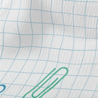 Colorful Messy Paper Clips Terry