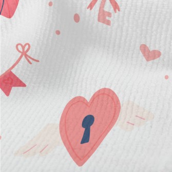 Cat Holding Love Heart Gift Ca Terry