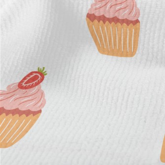 Strawberry Pink Cupcake Terry